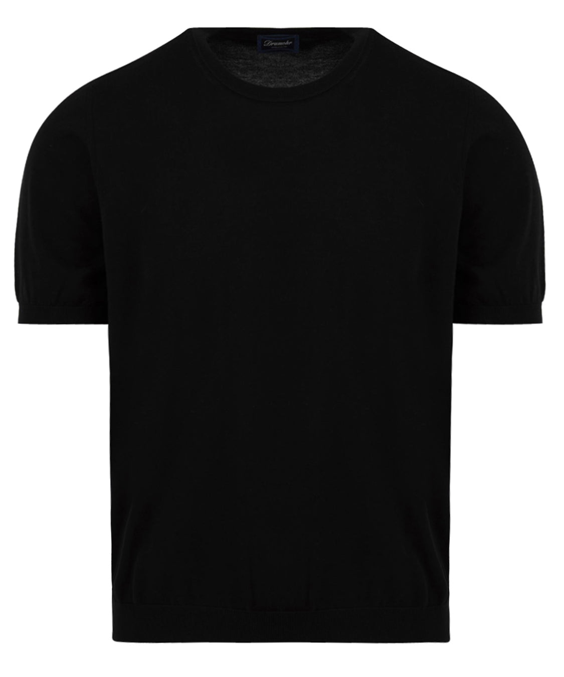 T-shirt manica corta rasata DRUMOHR Uomo - Nero