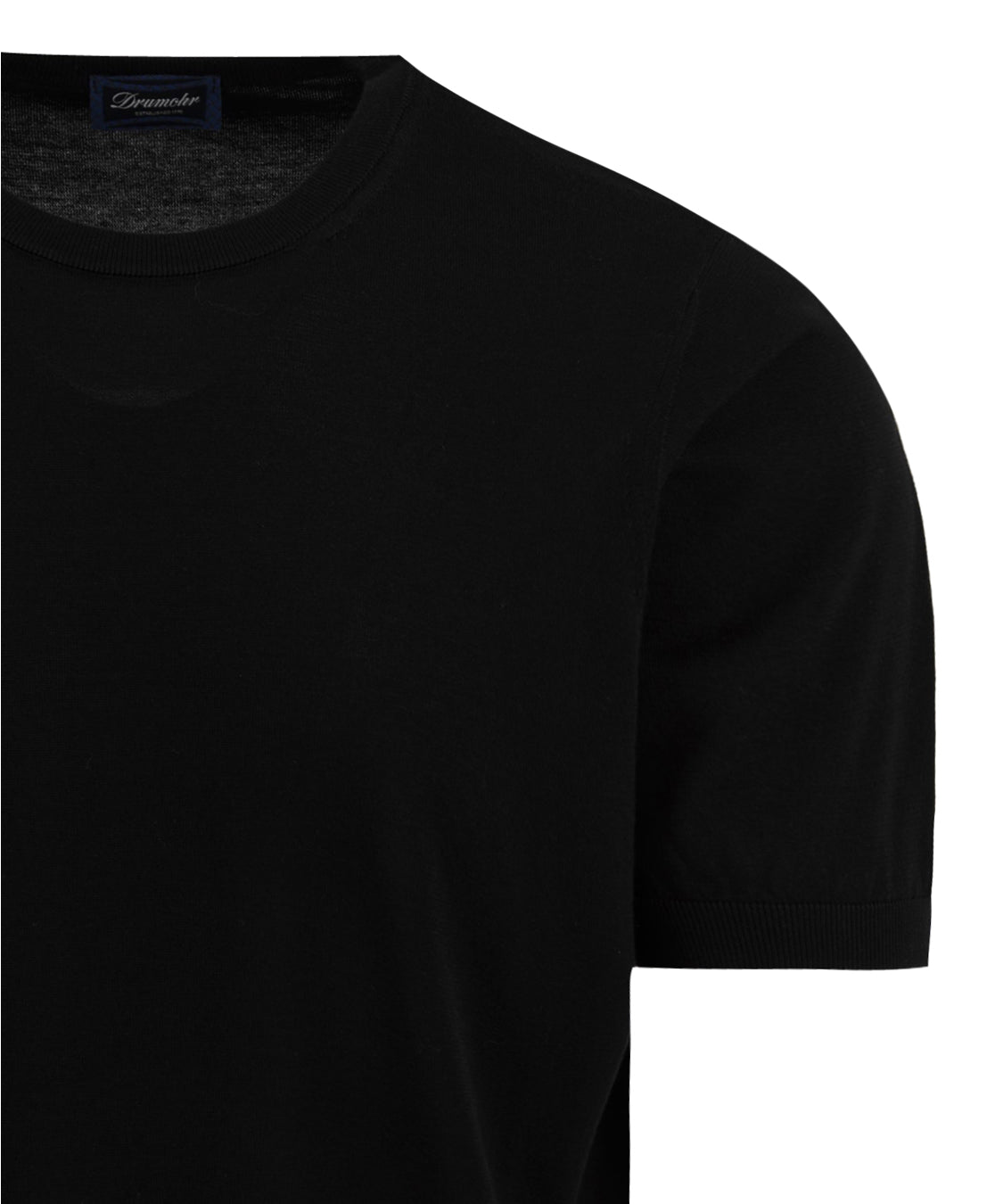 T-shirt manica corta rasata DRUMOHR Uomo - Nero
