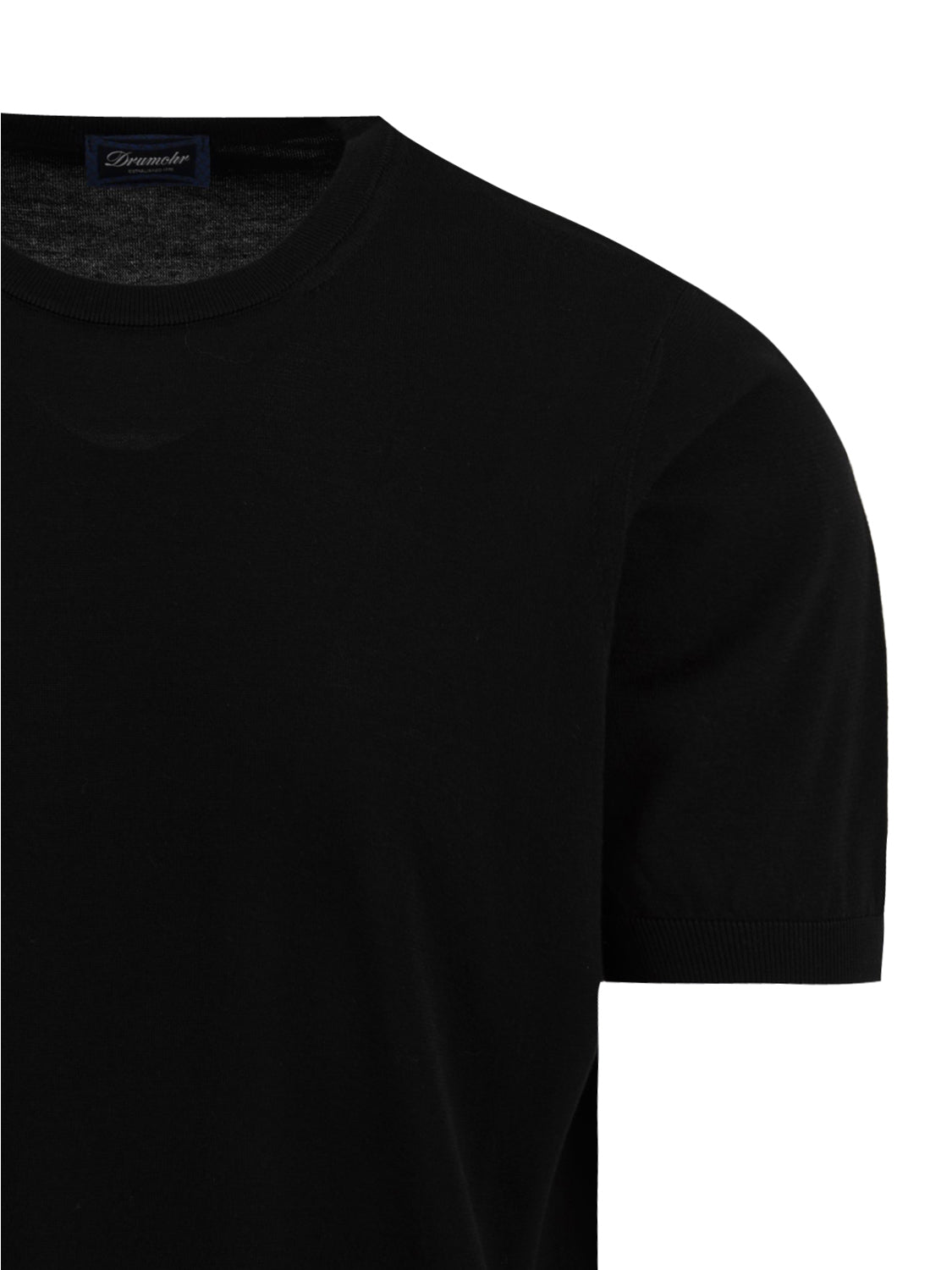 T-shirt manica corta rasata DRUMOHR Uomo - Nero