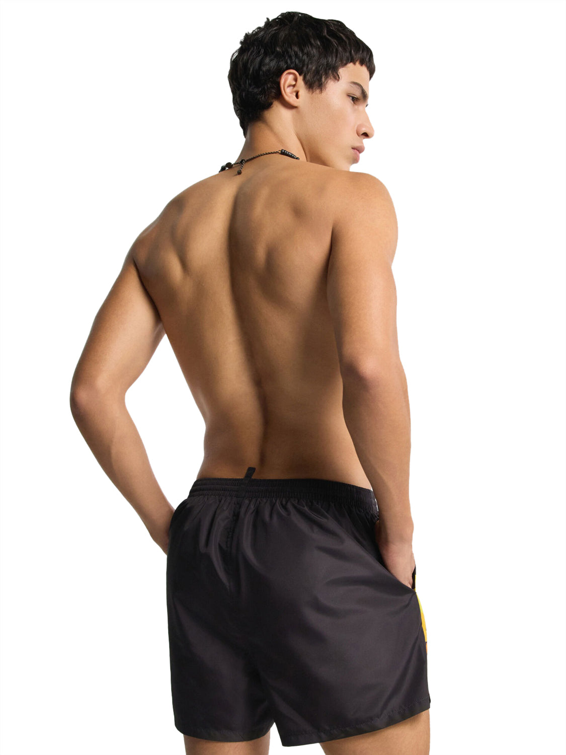 Costume boxer midi DSQUARED2 Uomo - Nero