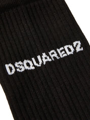 Calzini mid crew DSQUARED2 Uomo - Nero