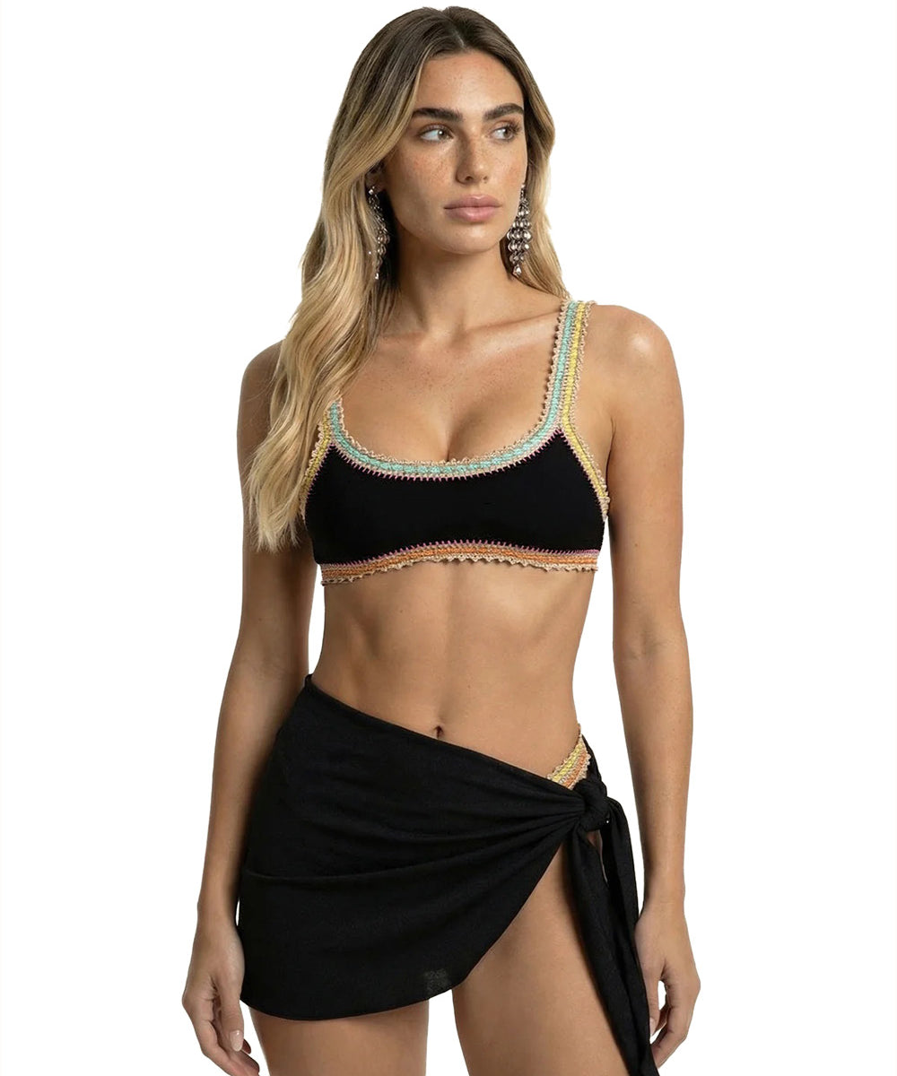 Pareo corto EFFEK Donna - Nero