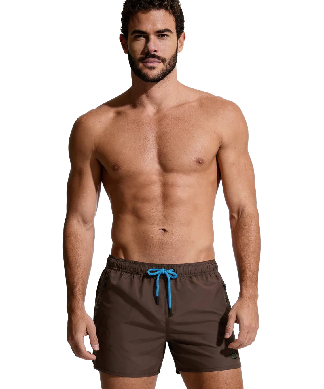 Costume boxer corto EFFEK Uomo - Marrone