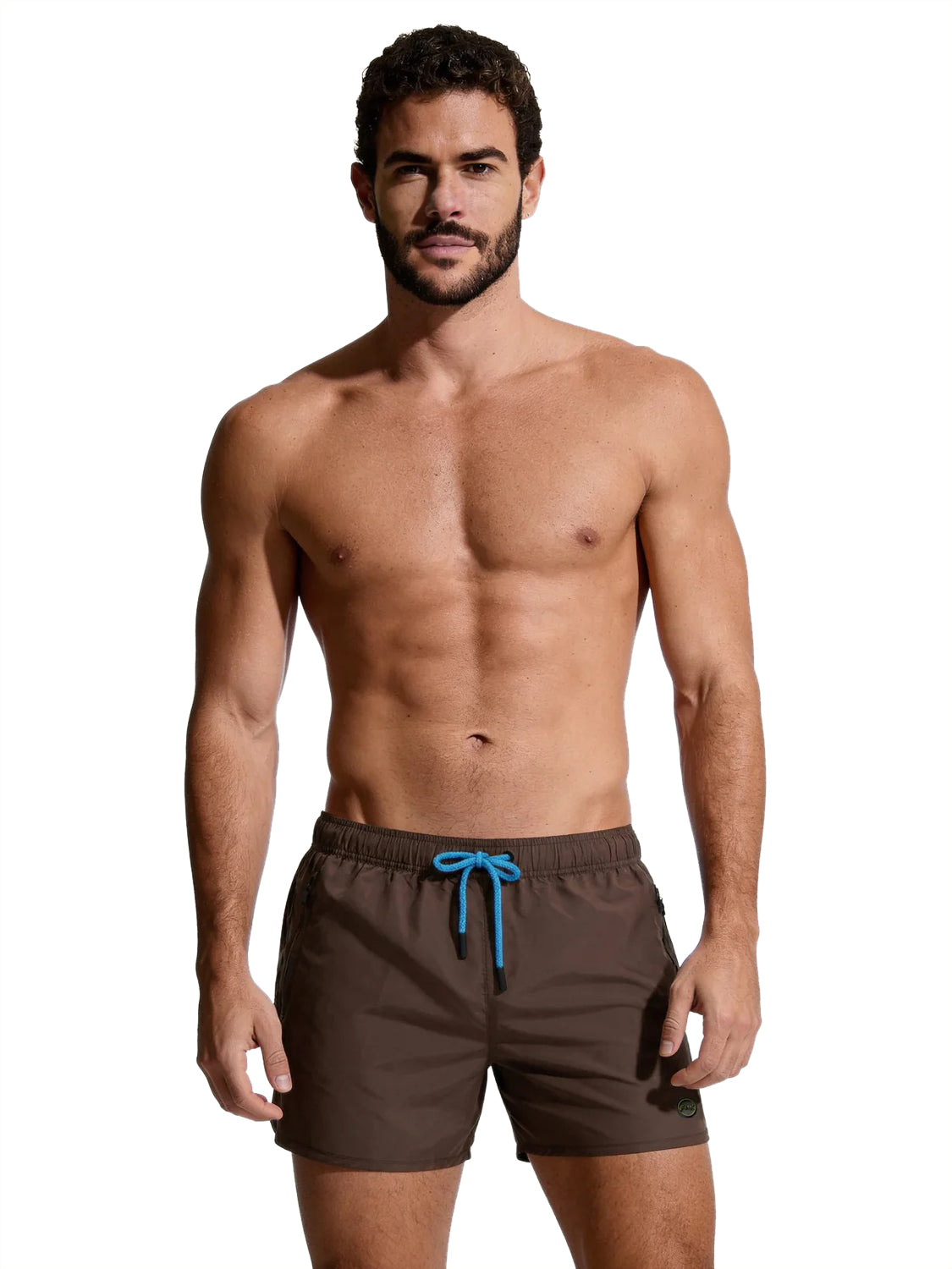 Costume boxer corto EFFEK Uomo - Marrone
