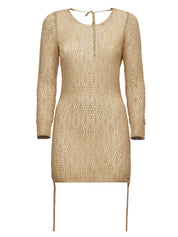 Abito corto EFFEK Donna - Beige