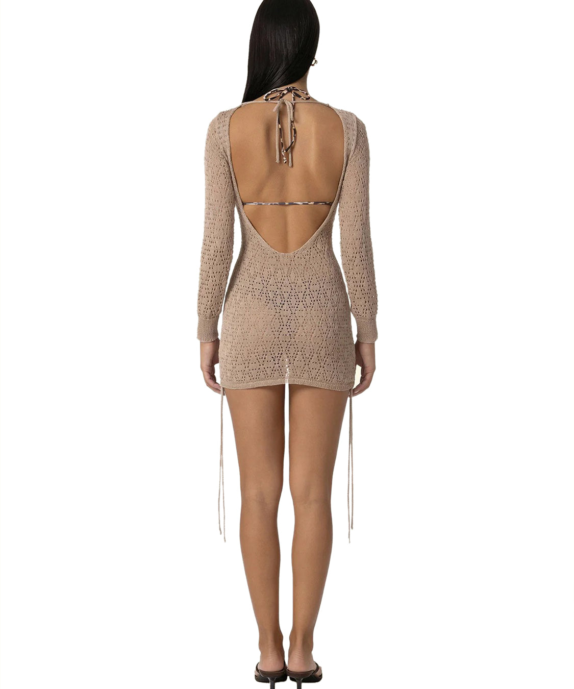 Abito corto EFFEK Donna - Beige