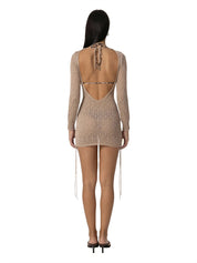 Abito corto EFFEK Donna - Beige
