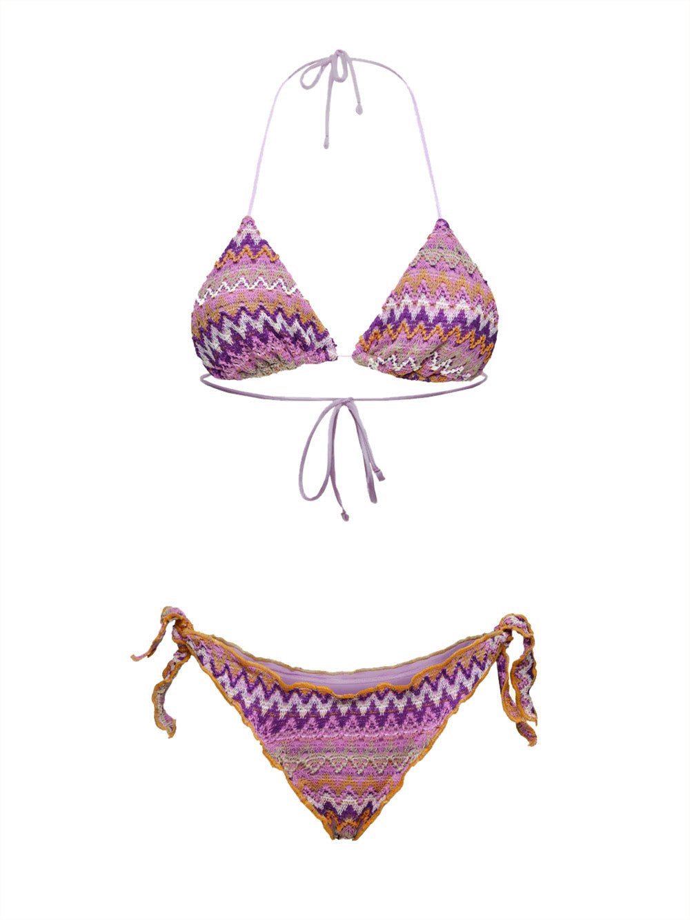Costume bikini con triangolo e slip regolabile EFFEK Donna - Multicolore