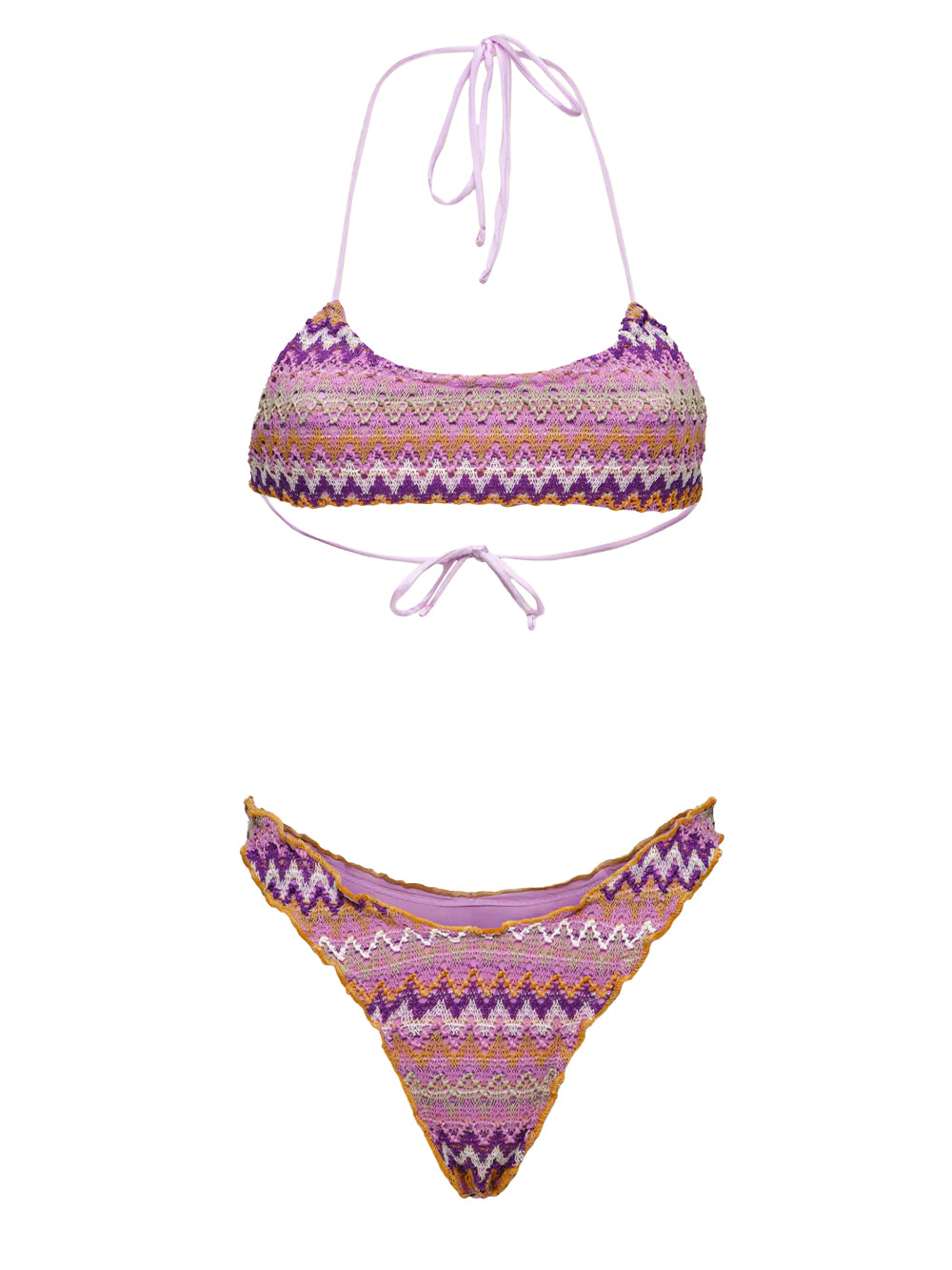 Costume Bikini con top regolabile e americano fisso EFFEK Donna - Multicolore