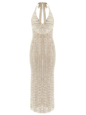 Abito lungo EFFEK Donna - Beige