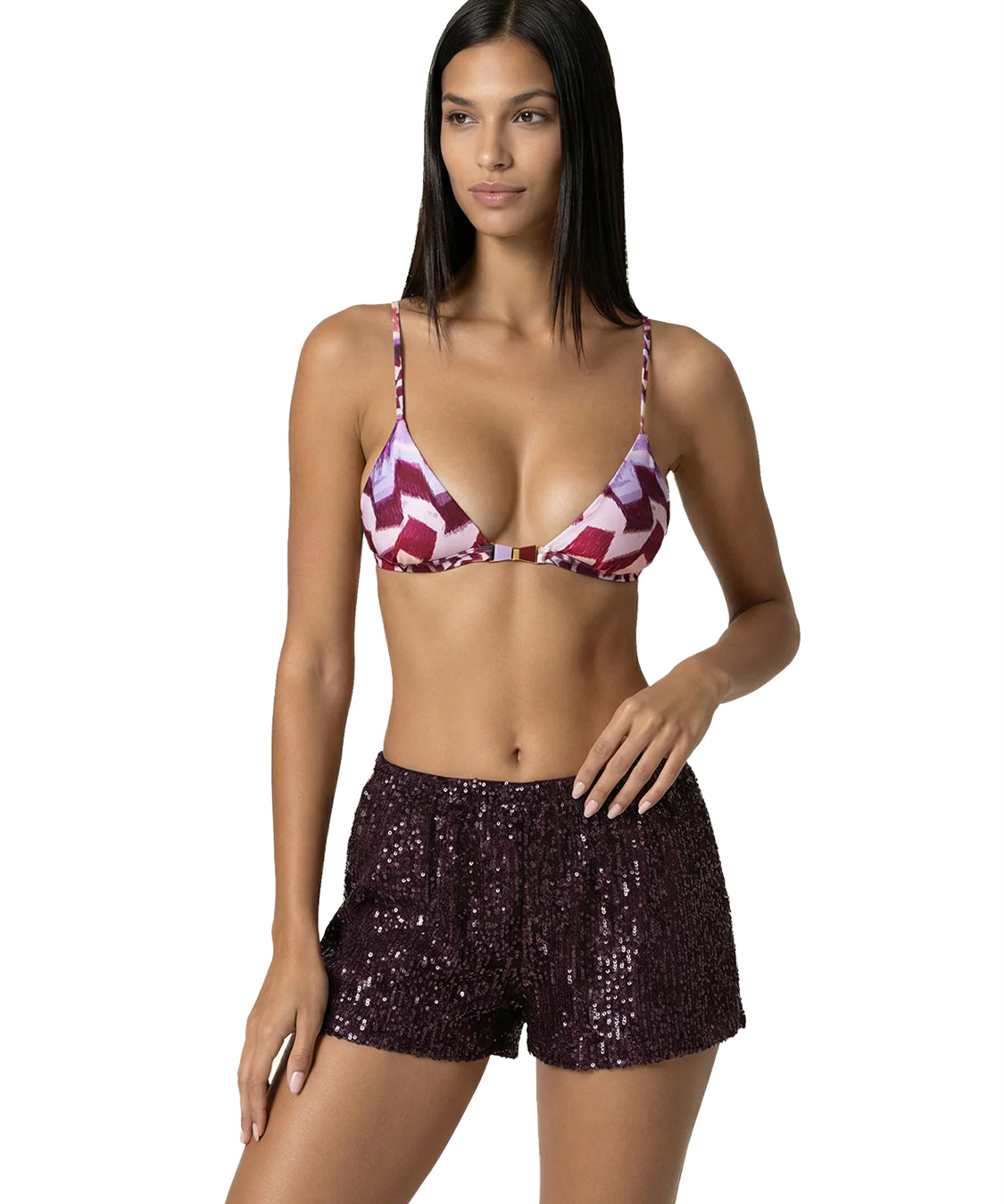 Shorts EFFEK Donna - Bordeaux