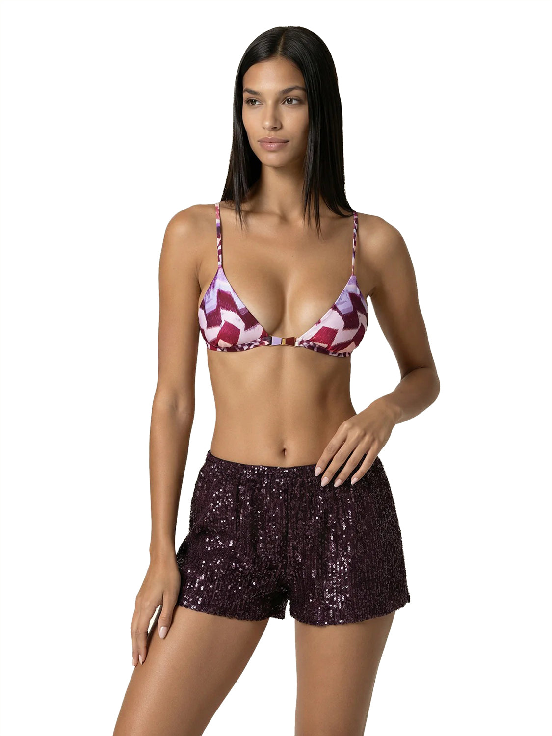 Shorts EFFEK Donna - Bordeaux