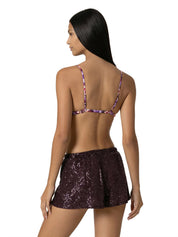 Shorts EFFEK Donna - Bordeaux