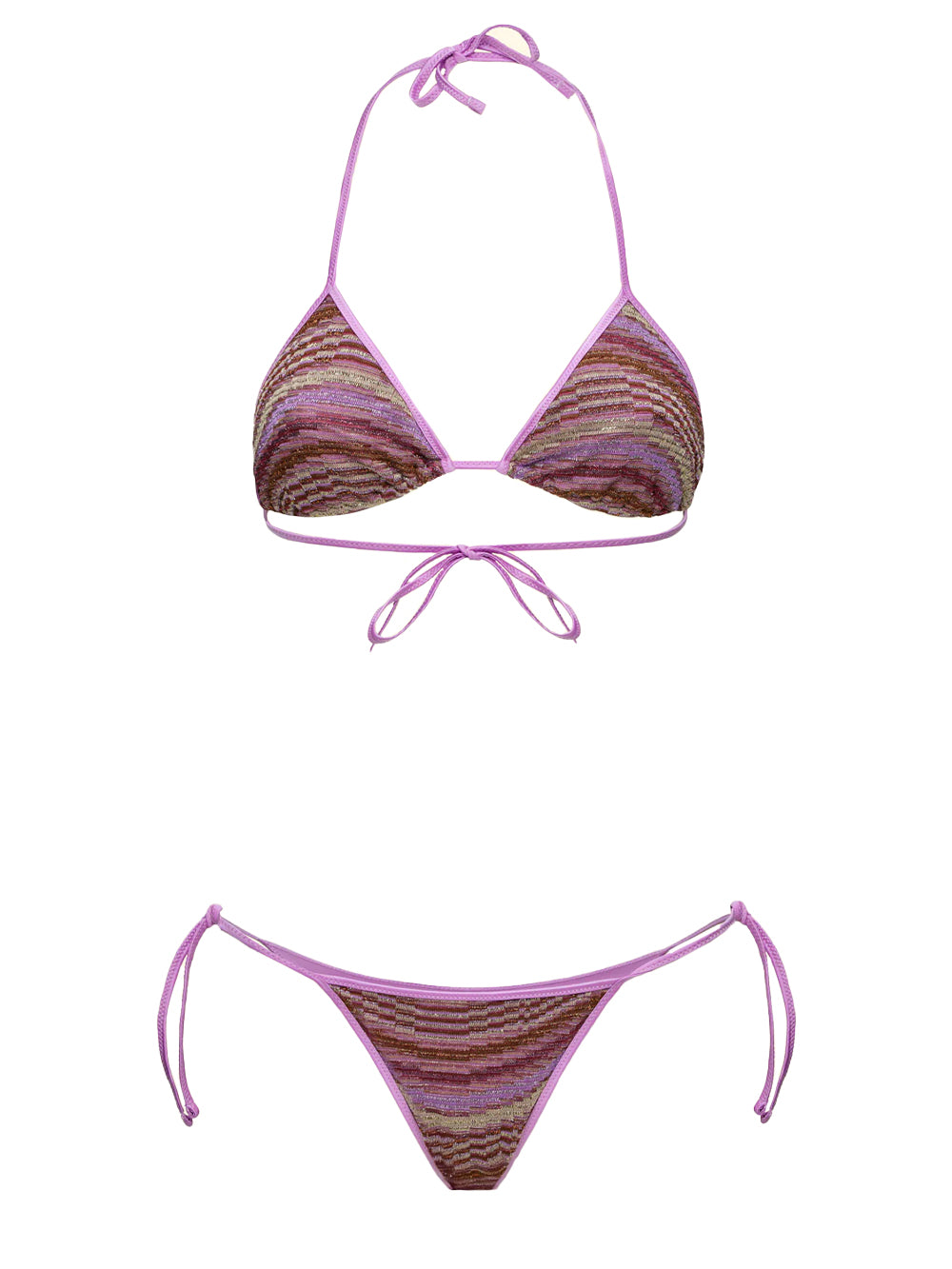 Costume Bikini con top fisso e slip regolabile EFFEK Donna - Multicolore