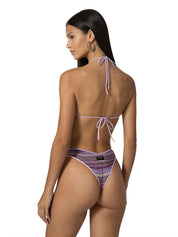 Costume bikini con top regolabile e americano fisso EFFEK Donna - Multicolore