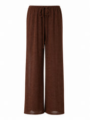 Pantalone a palazzo EFFEK Donna - Marrone