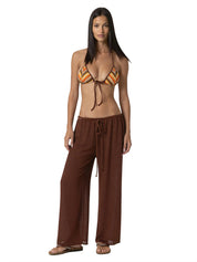 Pantalone a palazzo EFFEK Donna - Marrone