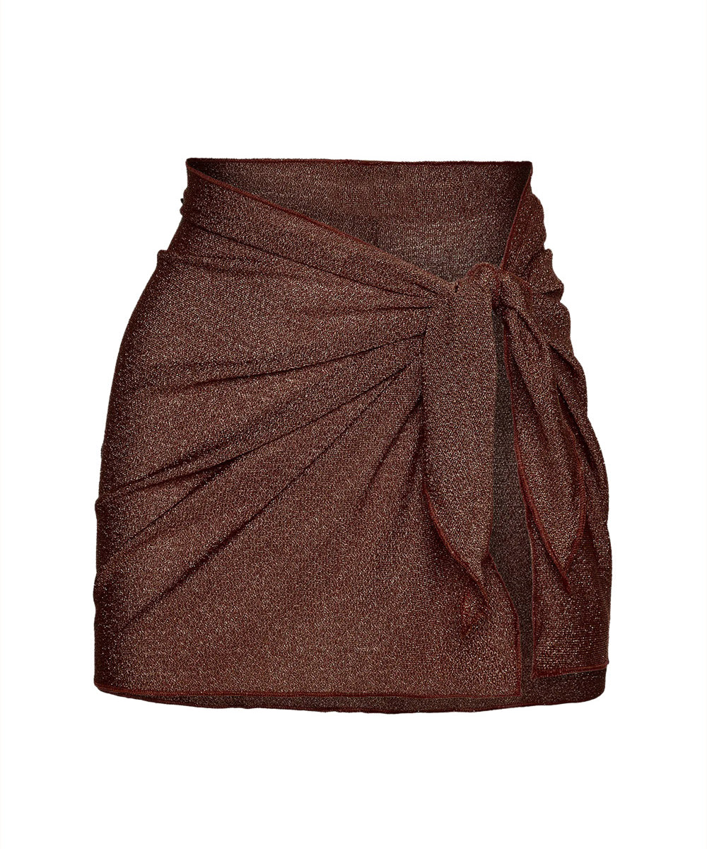 Pareo corto EFFEK Donna - Marrone