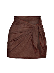 Pareo corto EFFEK Donna - Marrone