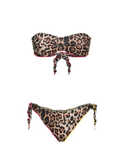 Costume bikini con fascia e slip regolabile EFFEK Donna - Multicolore