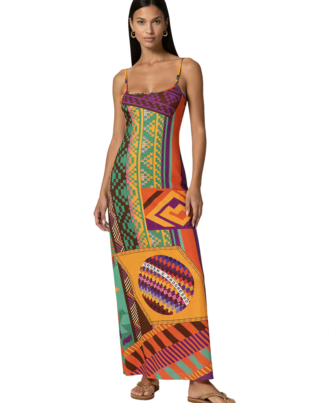 Abito lungo EFFEK Donna - Multicolore