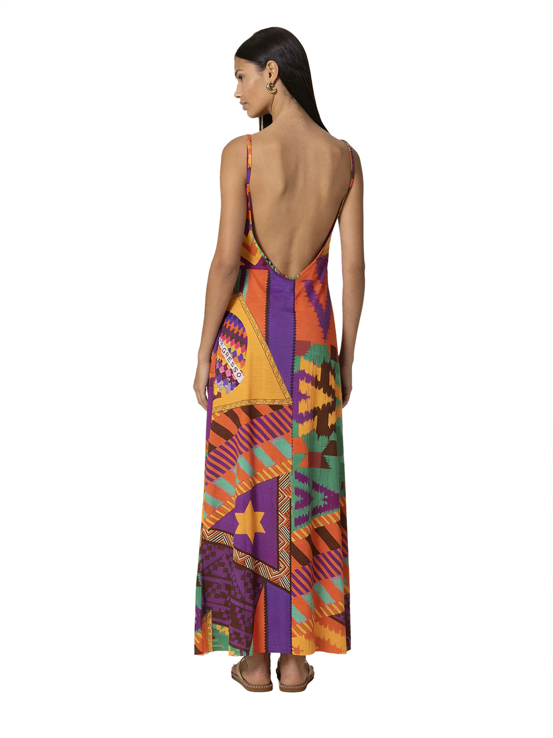 Abito lungo EFFEK Donna - Multicolore
