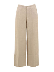 Pantalone EUROPEAN CULTURE Donna - Beige