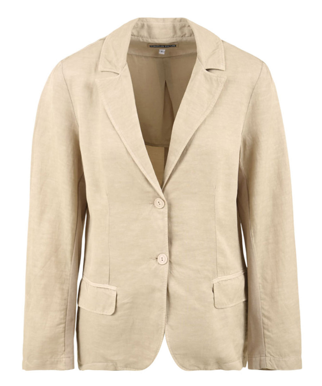 Giacca manica lunga EUROPEAN CULTURE Donna - Beige