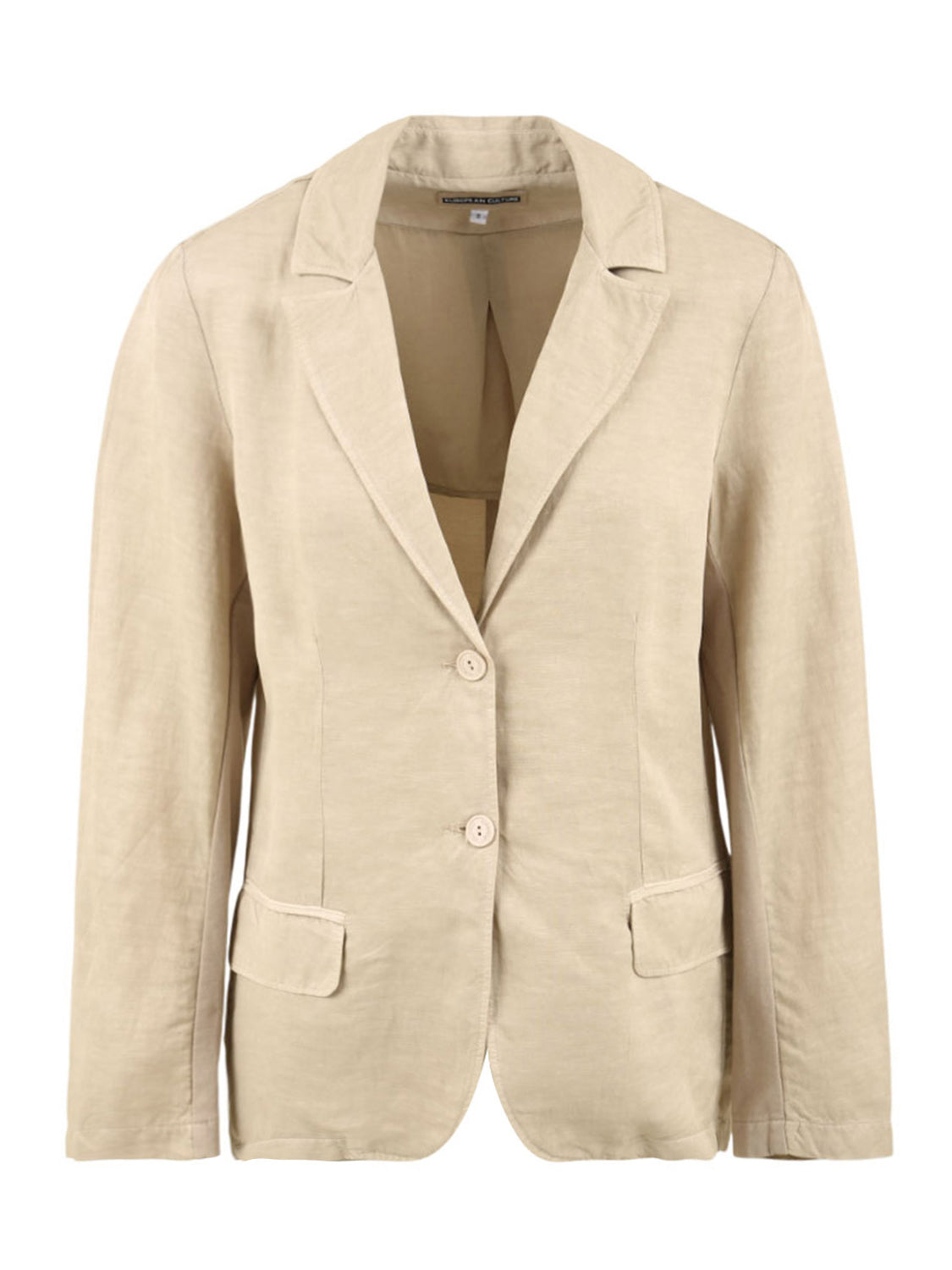 Giacca manica lunga EUROPEAN CULTURE Donna - Beige