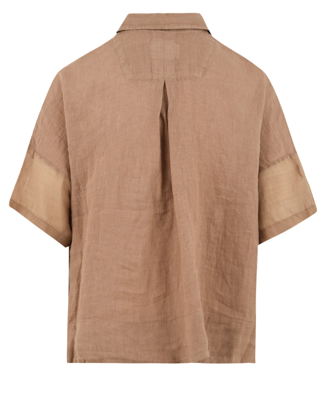 Camicia manica corta EUROPEAN CULTURE Donna - Marrone