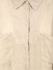 Camicia manica lunga EUROPEAN CULTURE Donna - Beige