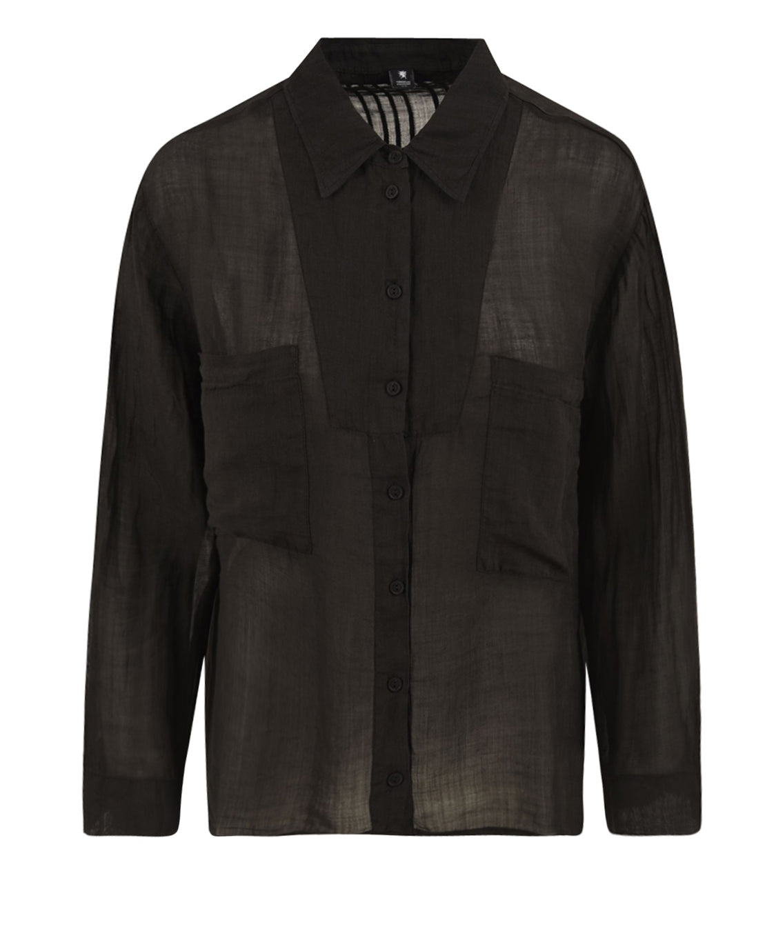 Camicia manica lunga EUROPEAN CULTURE Donna - Nero