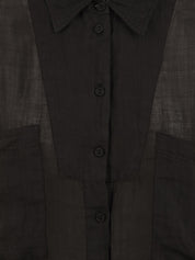 Camicia manica lunga EUROPEAN CULTURE Donna - Nero