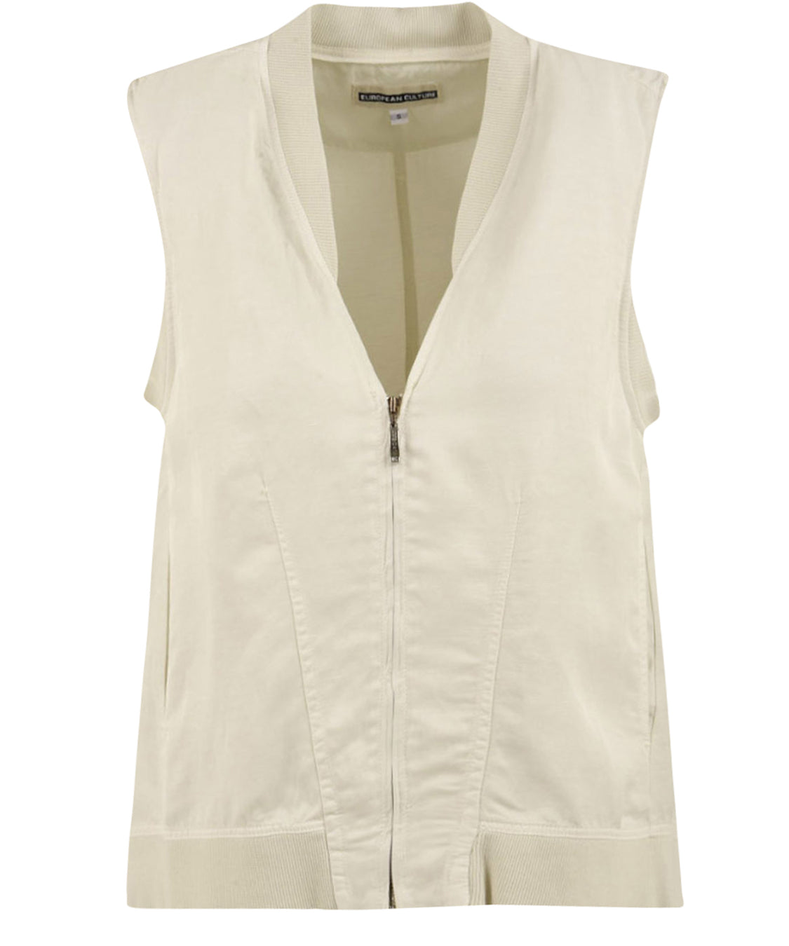 Camicia smanicata EUROPEAN CULTURE Donna - Bianco