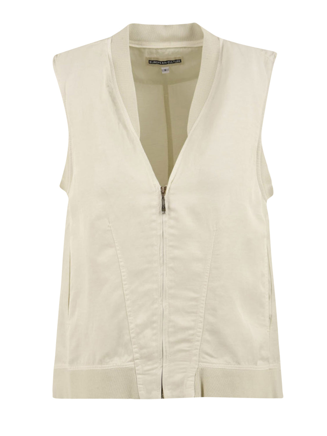 Camicia smanicata EUROPEAN CULTURE Donna - Bianco