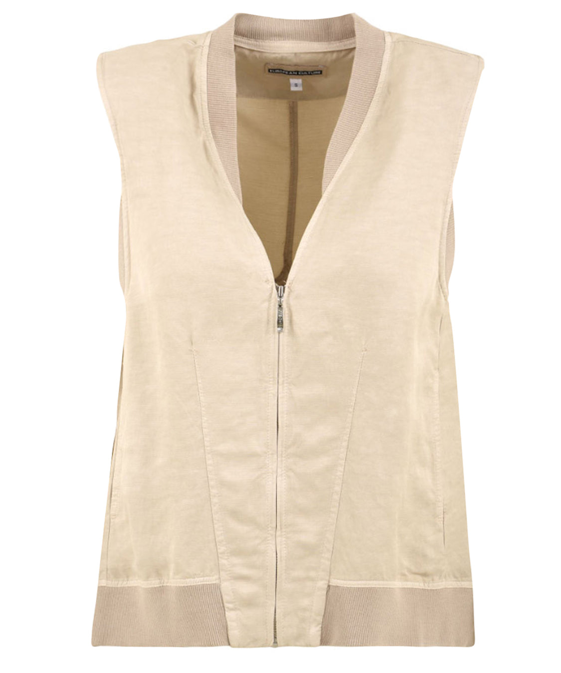 Camicia smanicata EUROPEAN CULTURE Donna - Beige