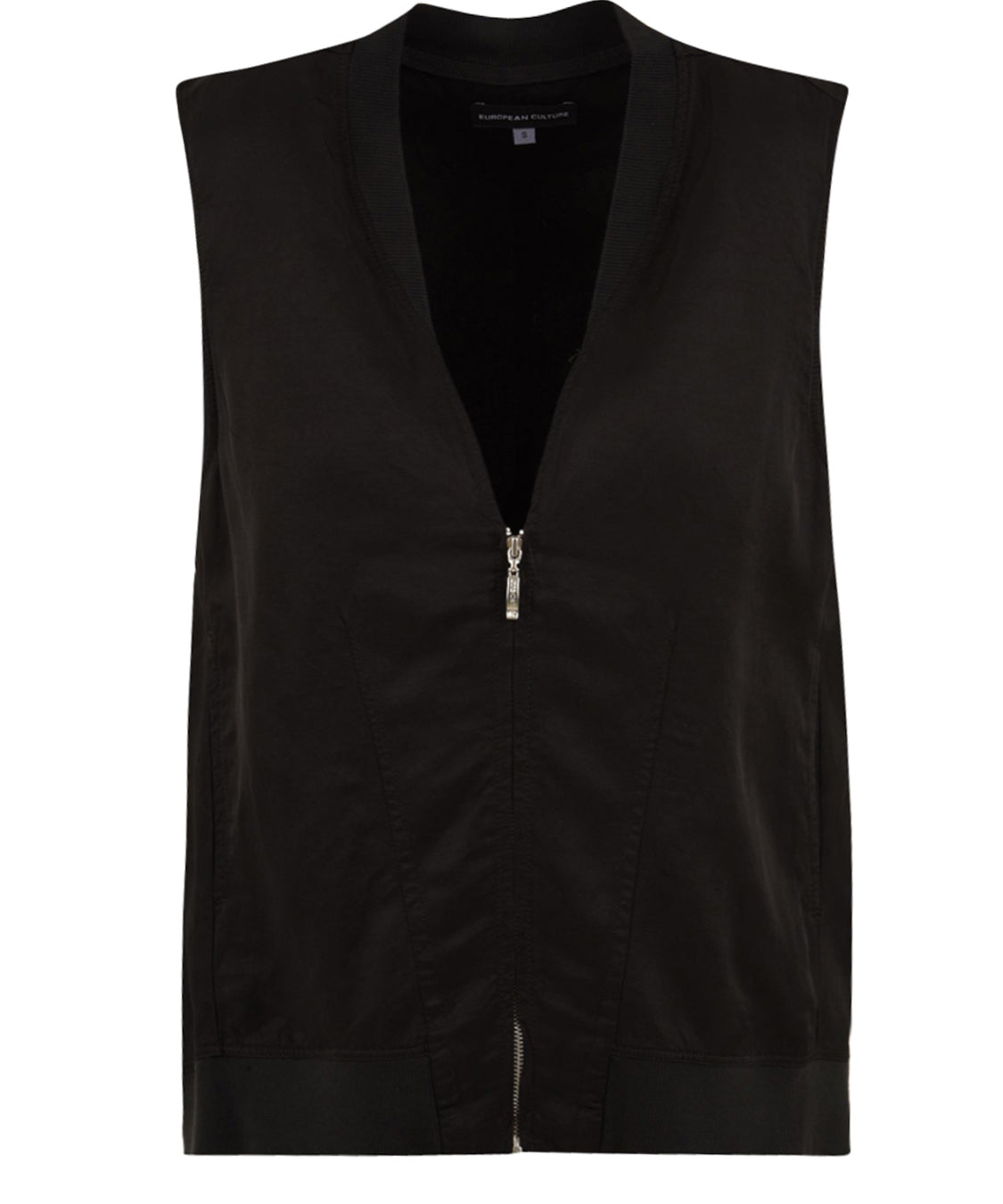 Camicia smanicata EUROPEAN CULTURE Donna - Nero