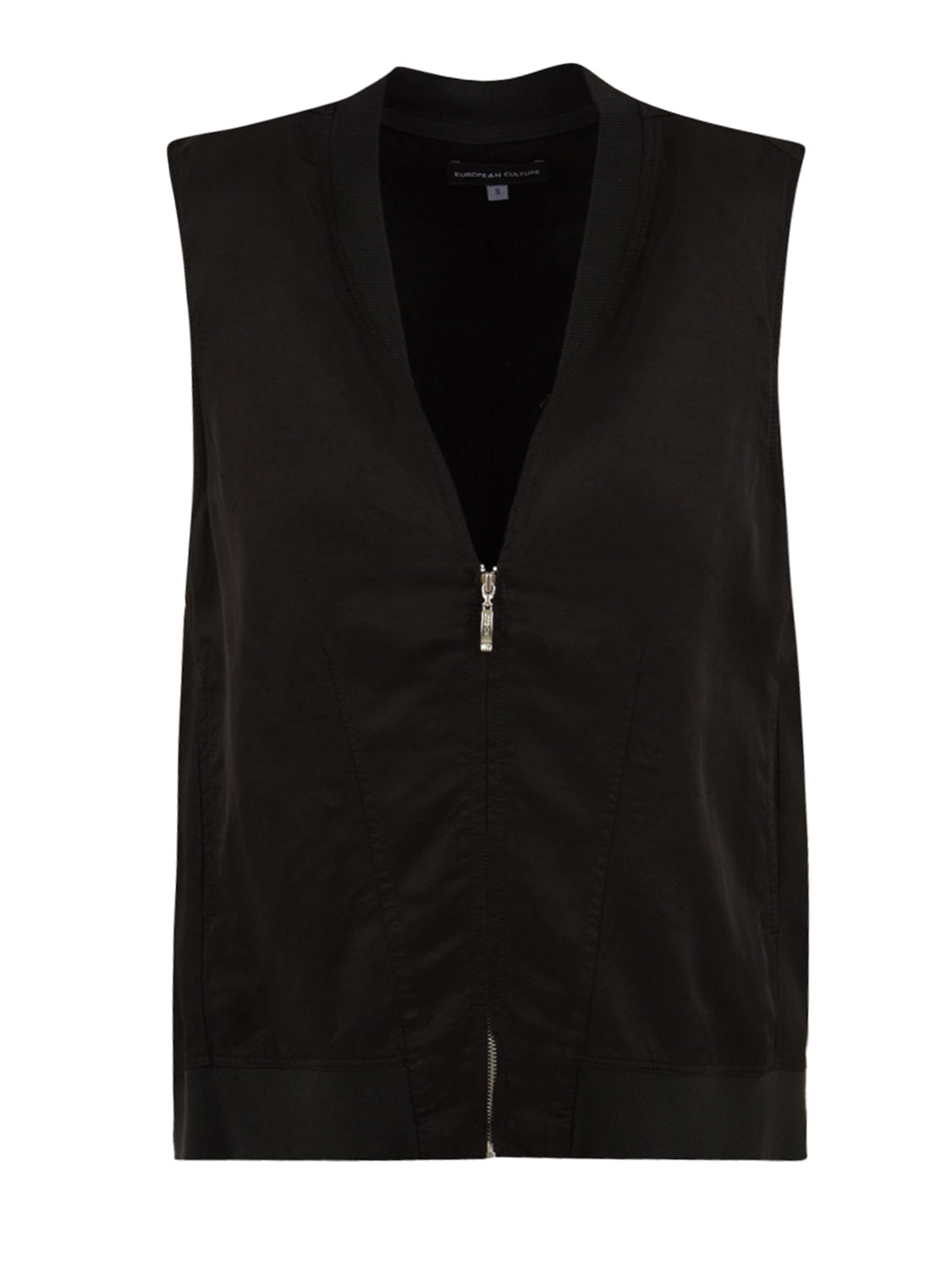 Camicia smanicata EUROPEAN CULTURE Donna - Nero