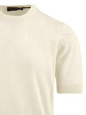 Maglia girocollo cotone FILIPPO DE LAURENTIIS Uomo - Bianco