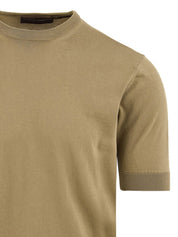 Maglia girocollo cotone FILIPPO DE LAURENTIIS Uomo - Verde