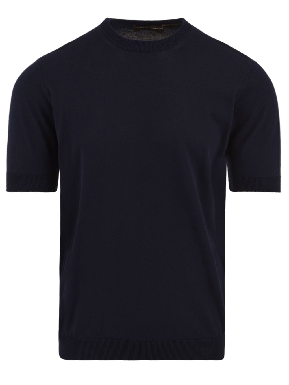 Maglia girocollo cotone FILIPPO DE LAURENTIIS Uomo - Blue