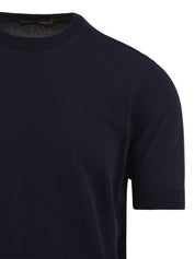 Maglia girocollo cotone FILIPPO DE LAURENTIIS Uomo - Blue