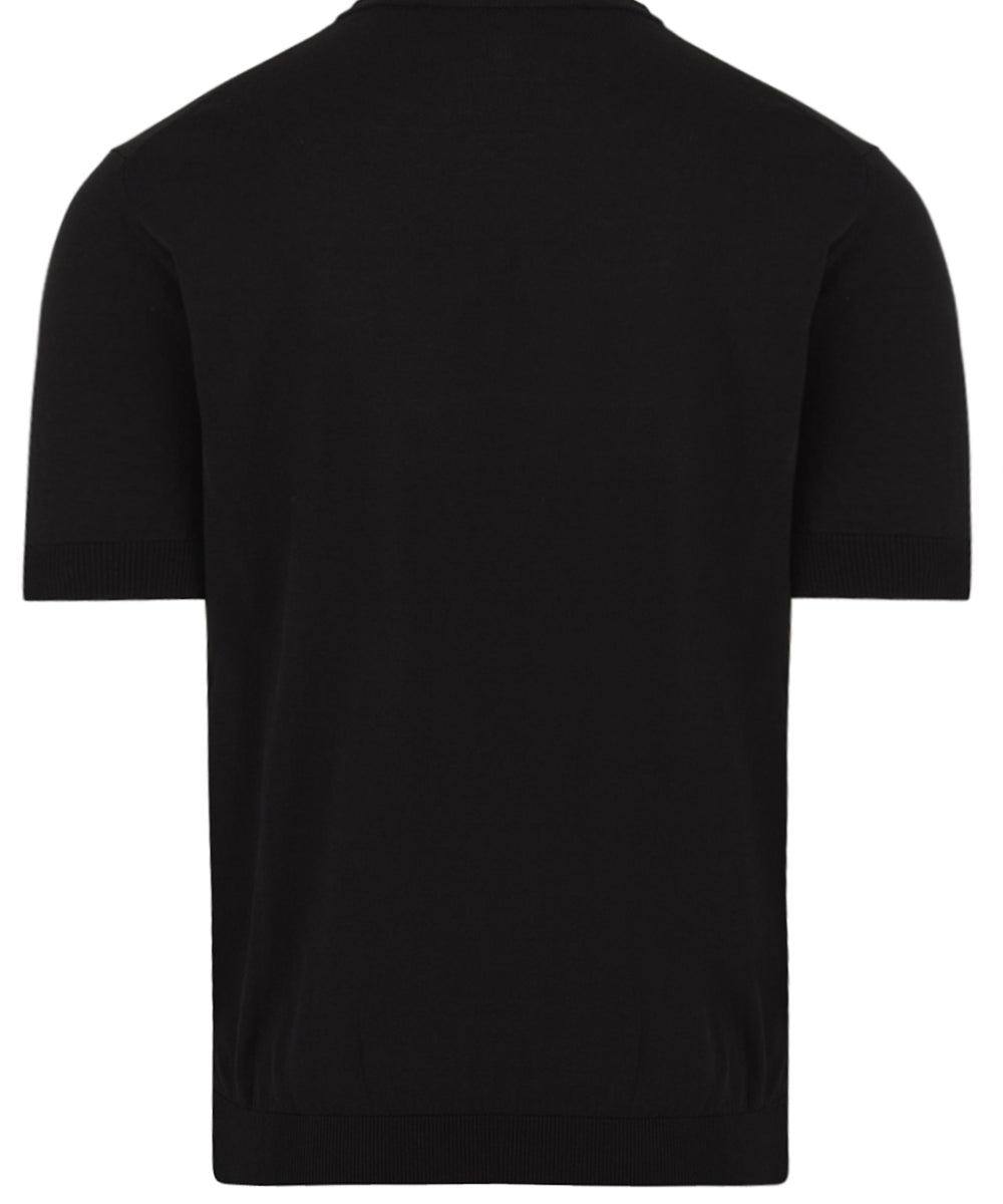 Maglia girocollo cotone FILIPPO DE LAURENTIIS Uomo - Nero