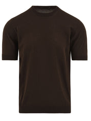 Maglia girocollo cotone FILIPPO DE LAURENTIIS Uomo - Marrone