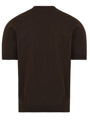 Maglia girocollo cotone FILIPPO DE LAURENTIIS Uomo - Marrone