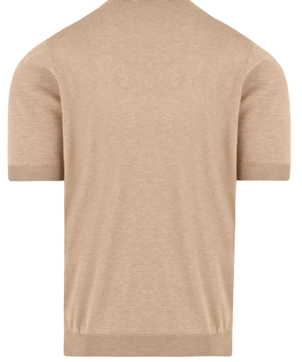 Maglia girocollo seta FILIPPO DE LAURENTIIS Uomo - Beige