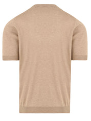 Maglia girocollo seta FILIPPO DE LAURENTIIS Uomo - Beige