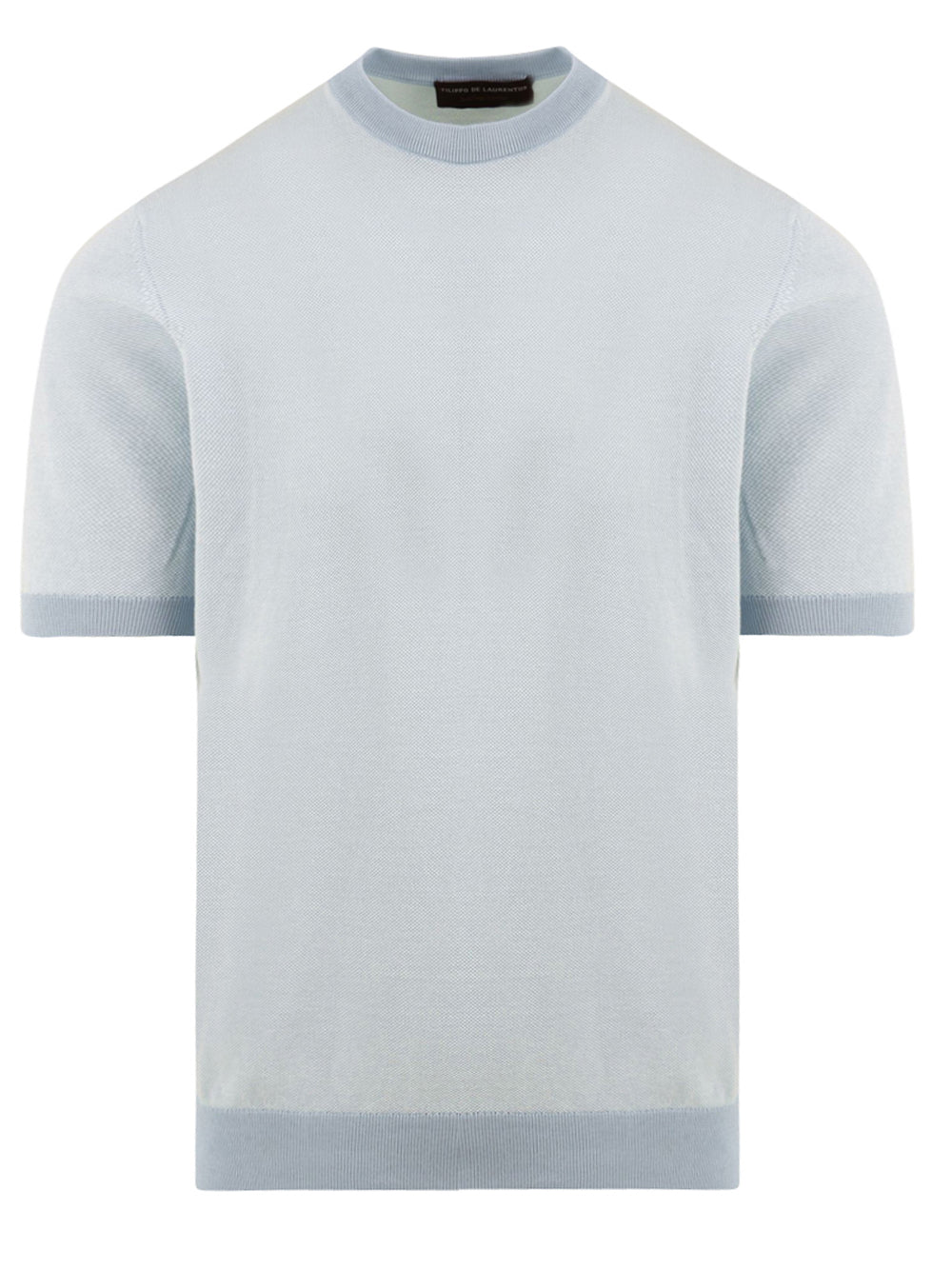 Maglia girocollo cotone FILIPPO DE LAURENTIIS Uomo - Blue