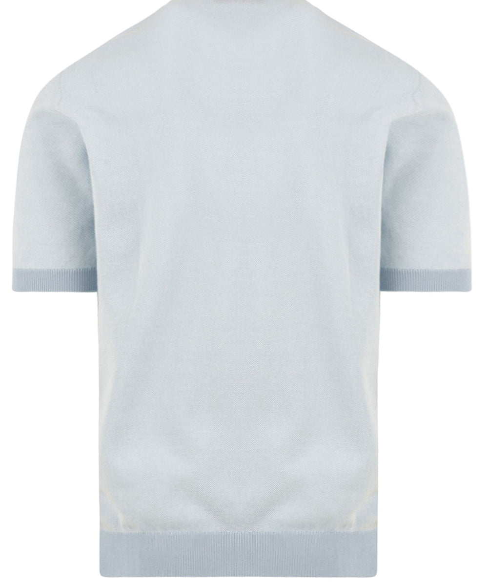 Maglia girocollo cotone FILIPPO DE LAURENTIIS Uomo - Blue