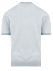 Maglia girocollo cotone FILIPPO DE LAURENTIIS Uomo - Blue